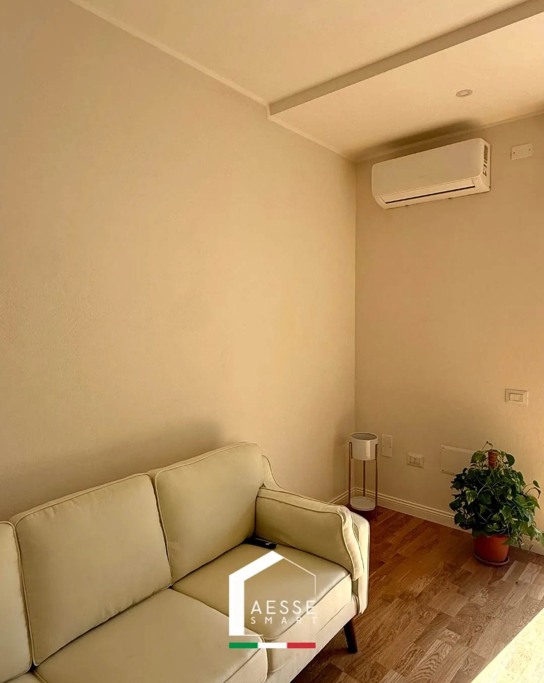 Secondo ambiente ristrutturato da AESSE in Via Baronia a Cagliari